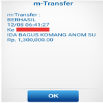 bukti transfer jual saldo paypal i bagus komang