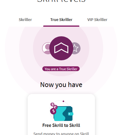 level akun di skrill