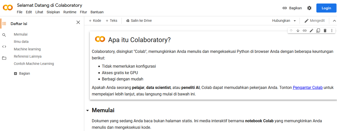 jasa pembayaran google colab pro