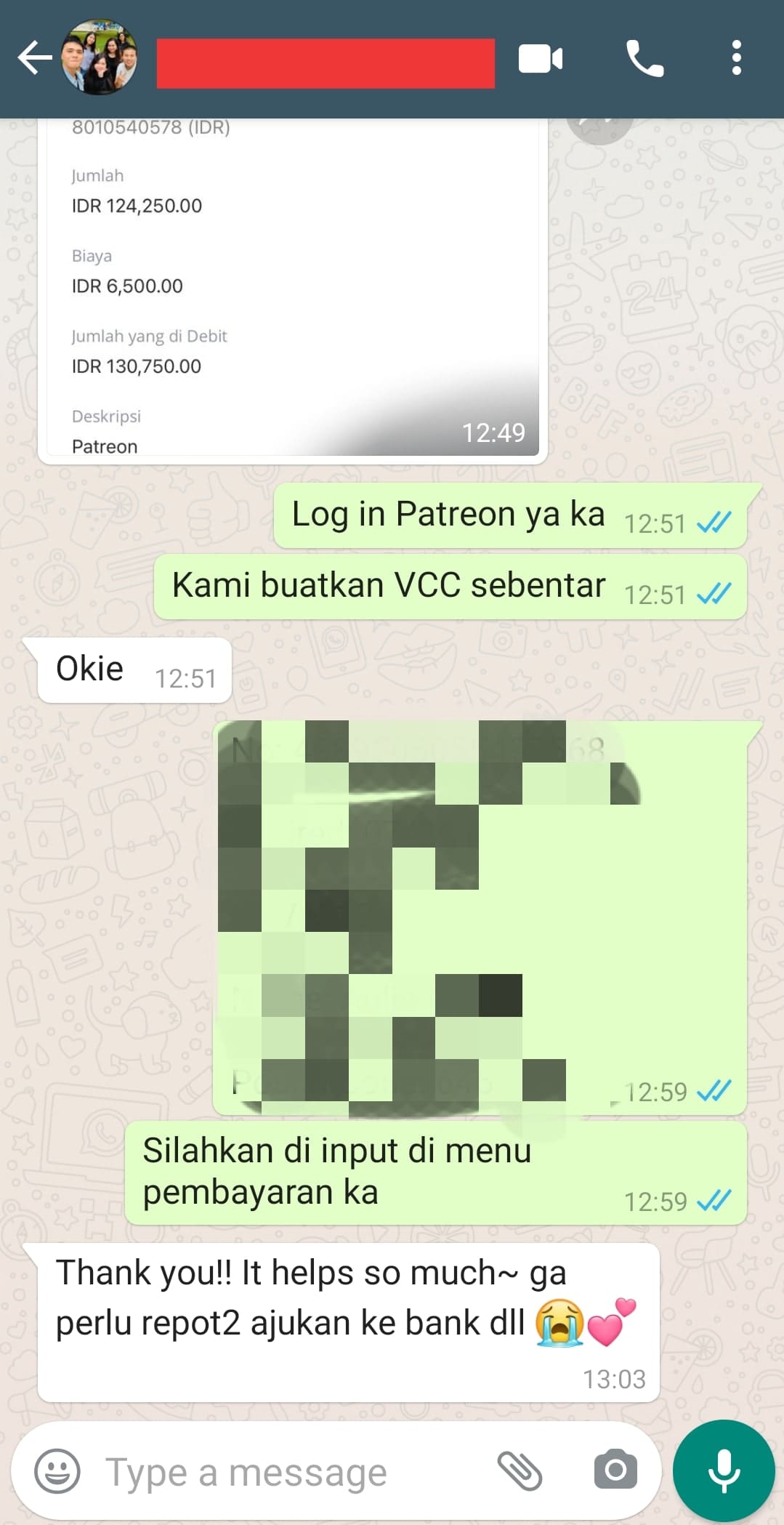 Testimoni Pembayaran untuk Privasi Data