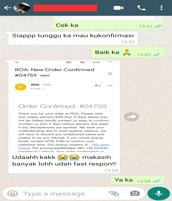 testimoni pembayaran dengan kartu kredit ke merchant di singapura
